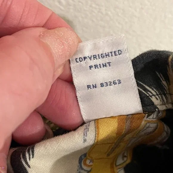 Joe Kealuha’s Reyn Spooner Mens Hawaiian Shirt 2XL Black Car Print Short Sleeve - Picture 8 of 9